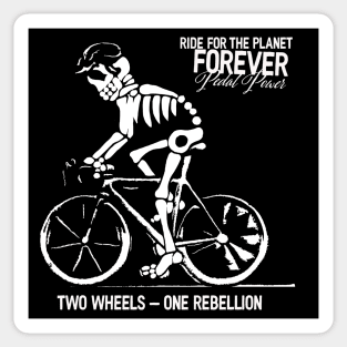 Two Wheels - One Rebellion Sticker